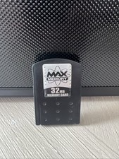 PlayStation 2 PS2 Max Memory 32MB Memory Card Black