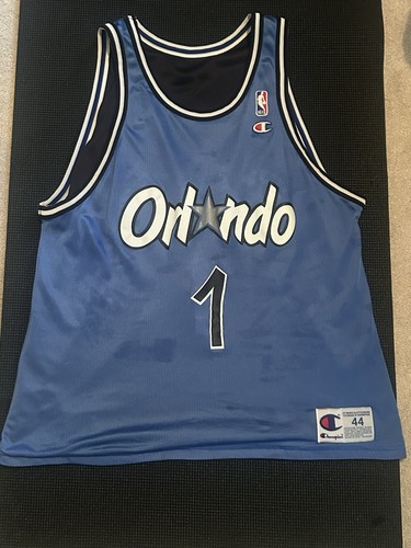Champion Orlando Magic Penny Hardaway Reversible Jersey Vintage Size 44 Medium