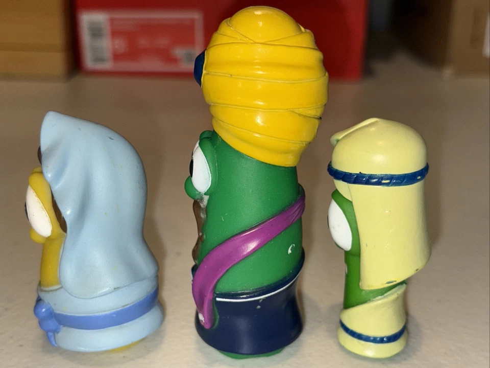 Veggie Tales Nativity Figures Lot of 7 Replacement pieces #179-7 - Image 4 of 4