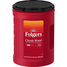 Folgers Classic Medium Roast Ground Coffee, 43.5 oz. 11.03 per pound