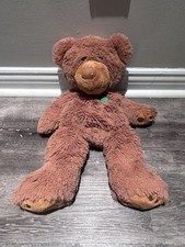 2009 Toys R Us Oatmeal Brown Bear Plush 24 Inch Rare