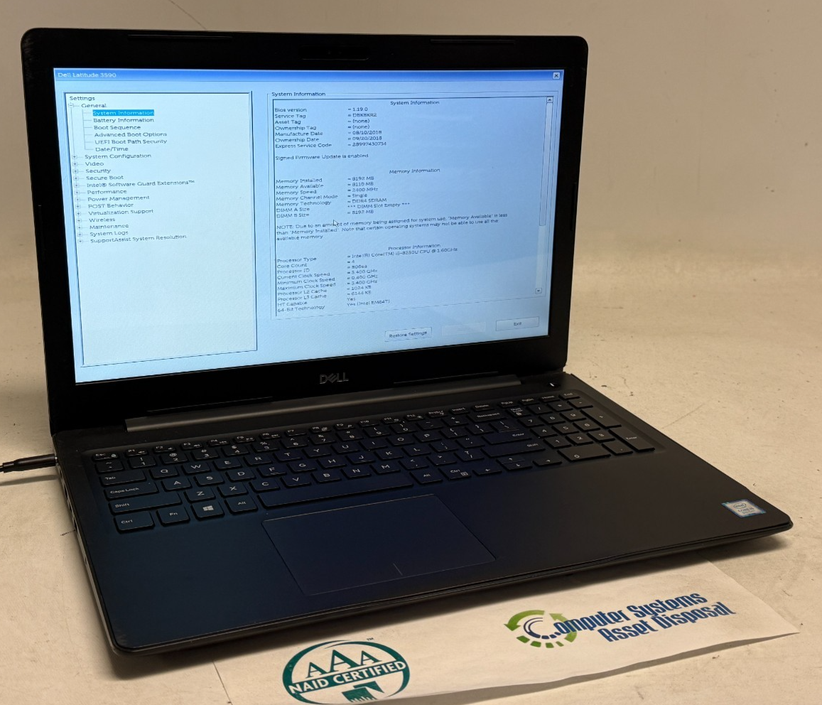 第8世代Core i5 Latitude 3590 8GB M.2 256GB Amazon.com: Dell CN7RN Latitude 3590 Notebook with Intel i5-8250U