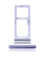 Replacement Dual Sim Card Tray Slot Compatible For Samsung Galaxy A72 - Violet