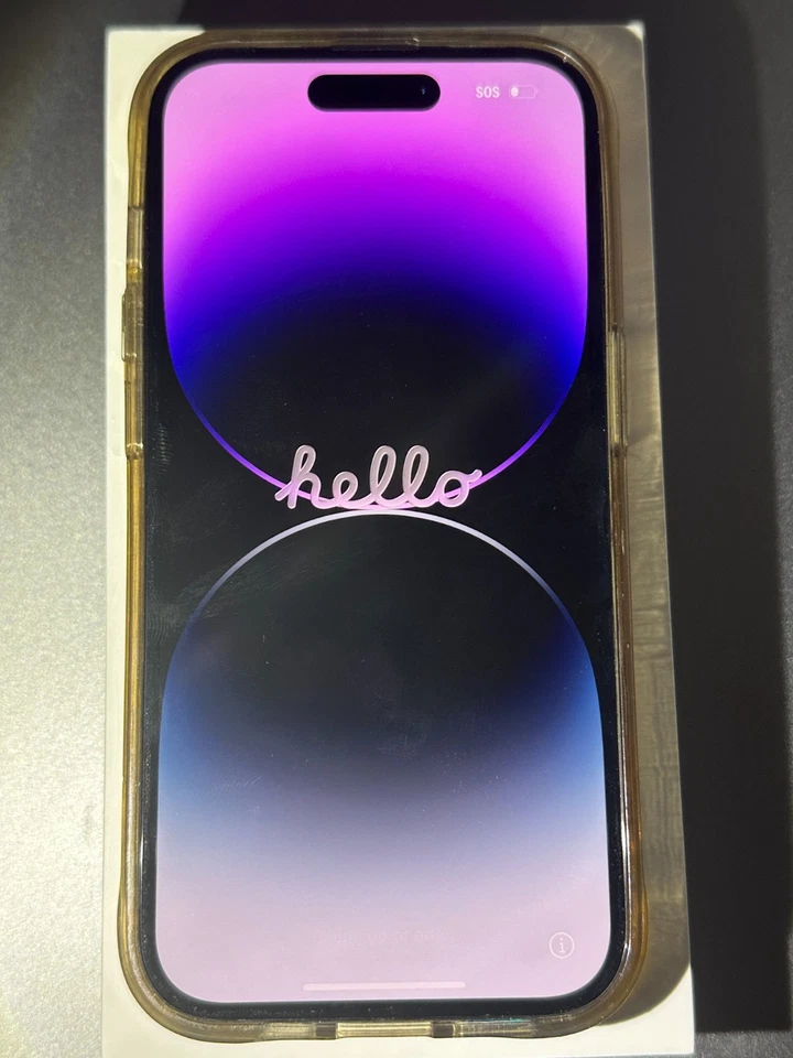 Apple iPhone 14 Pro 128GB Deep Purple With iPhone Box And 2 Cases - Image 2 of 4