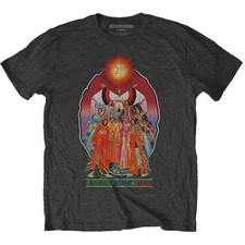 Men's Earth Wind  Fire Let's Groove Back Print Slim Fit T-shirt X-Large