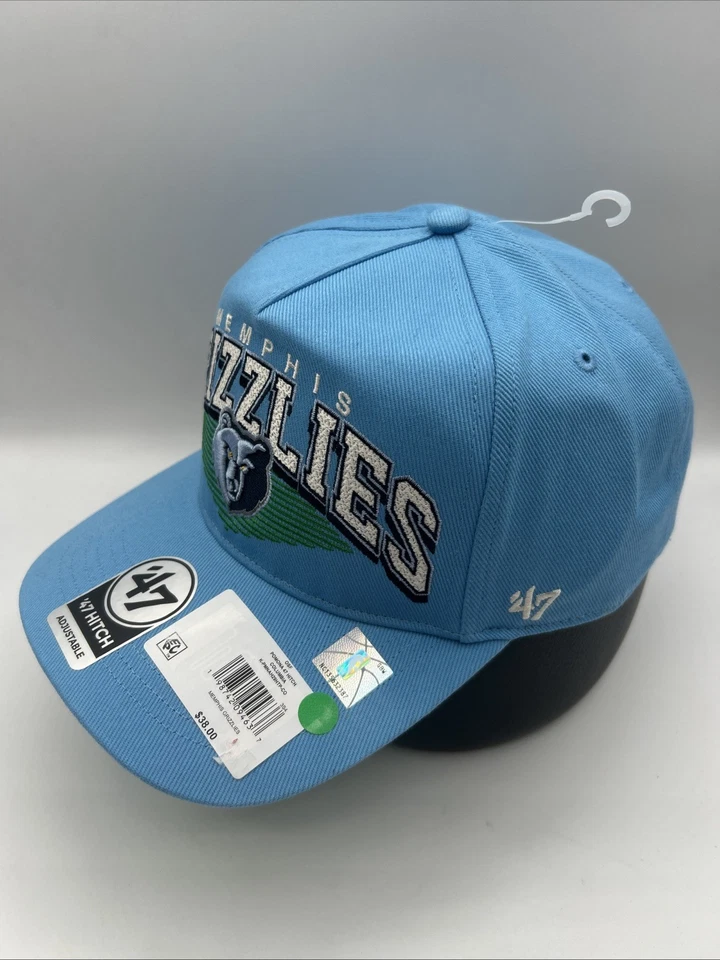 Gorra Memphis Grizzlies '47 Marca "Azul Cielo" Pamona Enganche Golf Snapback Gorra H118 Foto 2 de 4