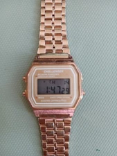 Challenger digital watch with alarm, new battery