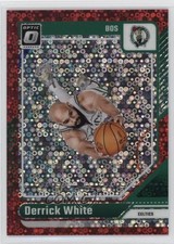 2024-25 Panini Donruss Optic Fast Break Red Prizm 1/75 Derrick White #62 15sd