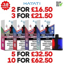 Hayati Pro Ultra Plus 25000 Refill Pack | Replacement Pod 25K | E-Cig | Flavours