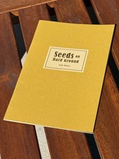Tom Waits - Seeds On Hard Ground. Poetry 2nd Edition. Limited to 2000 Rare Mint
