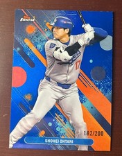 2025 Topps Finest - Common Shohei Ohtani #16 Blue Refractor /200 Pack Fresh
