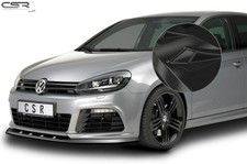 Cup Spoiler Lippe Front Schwert Glossy für VW Golf VI R CSL002-G