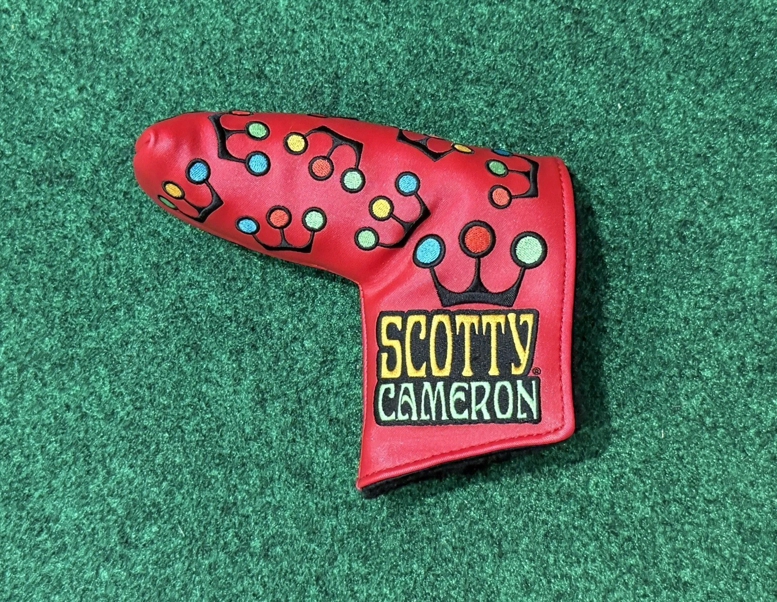 Scotty Cameron Custom Shop Headcover - Retro Red Mini Crowns