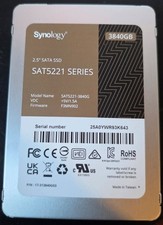 Synology SAT5200 3.84TB Enterprise SATA SSD 2.5" Solid State Drive 3840GB 4TB