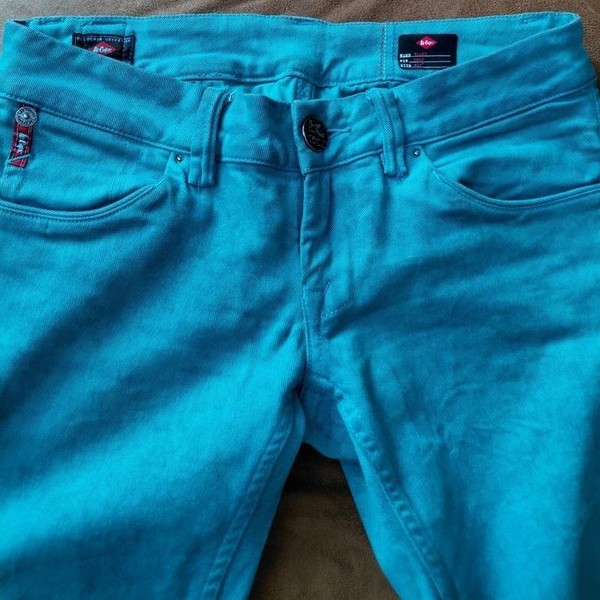 Women Lee Cooper Jeans Turquoise 26
