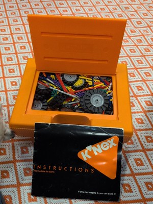 Vintage KNEX K'Nex Intermediate Building Set 50015 in Case Instruction  Manual VG