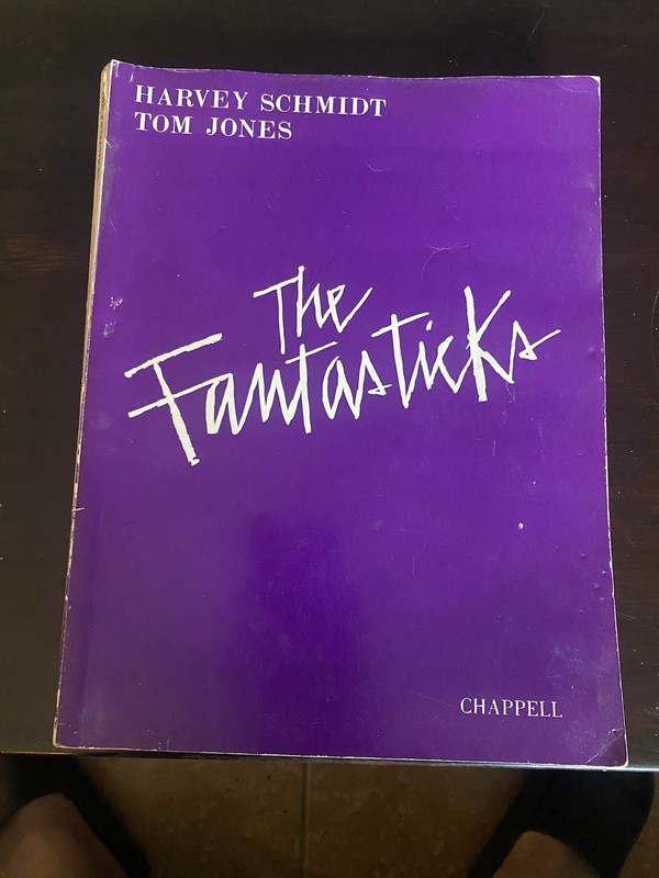 Harvey Schmidt Tom Jones The Fantasticks Vocal Score  1963