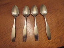   PAUL REVERE  Community Oneida Stainless 4 Teaspoons- 6  