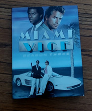 Miami Vice: Season 3 5 DVD Set Clean Discs W/Slipcover Don Johnson 24 Episodes