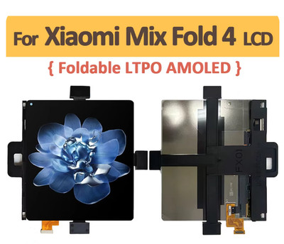 AMOLED 7.98'' Foldable Display LCD Screen Touch Digitizer For Xiaomi Mix Fold 4
