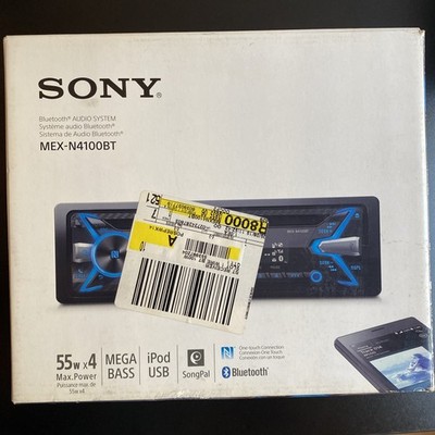 Sony Bluetooth Audio System MEX-N4100BT Radio/CD Player New in Open Box #J5138