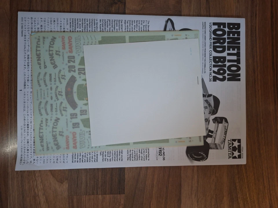 Tamiya Ford B192 Benetton 1/20 - Bild 3 von 3