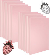 Rubber Stamp Carving Blocks 4"X6" Pink Rubber Carving Blocks Soft Linoleum Block