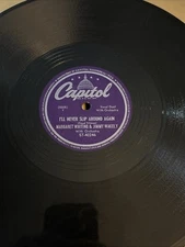 Capitol Records Margaret Whiting & Jimmy Wakely “I’ll Never Slip Around Again”