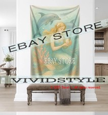 Ocean Fantasy fabric tapestry poster 39X59 in