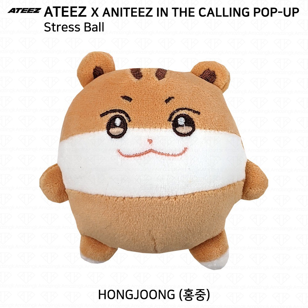 ATEEZ x ANITEEZ IN THE CALLING POP-UP STORE MD Plush Keyring Doll