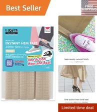 Versatile Iron-On Instant Hemming Tape 25mm - Perfect for Clothing & Crafts