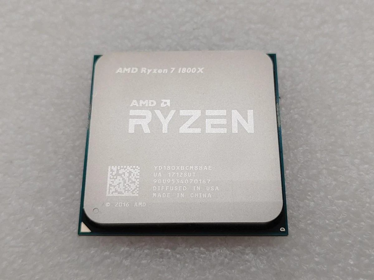 AMD Computer AMD Ryzen 7 1800X Processor Model Processors for sale