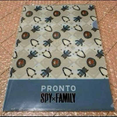 SPY x FAMILY Pronto Collaboration Bonus A4 Clear File