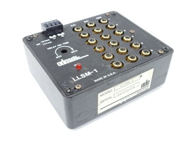 ADA LLSM-1 6 Channel 6 Pole Line Level Switcher Variable Delay Adjustable (nice)