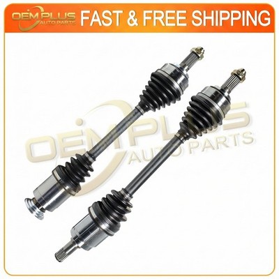 2x Front Left and Right CV Axle Drive Shaft for Honda Fit 1.5L L4 Auto Trans