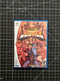 Dreamcast Project Justice Custom Case - NO Game or Manual