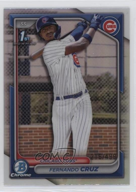 2024 Bowman Chrome Prospects Refractor /499 Fernando Cruz #BCP-197 0ca0