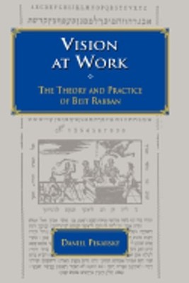 Vision At Work: The Theory and Practice of Beit Rabban by Daniel Pekarsky: Used