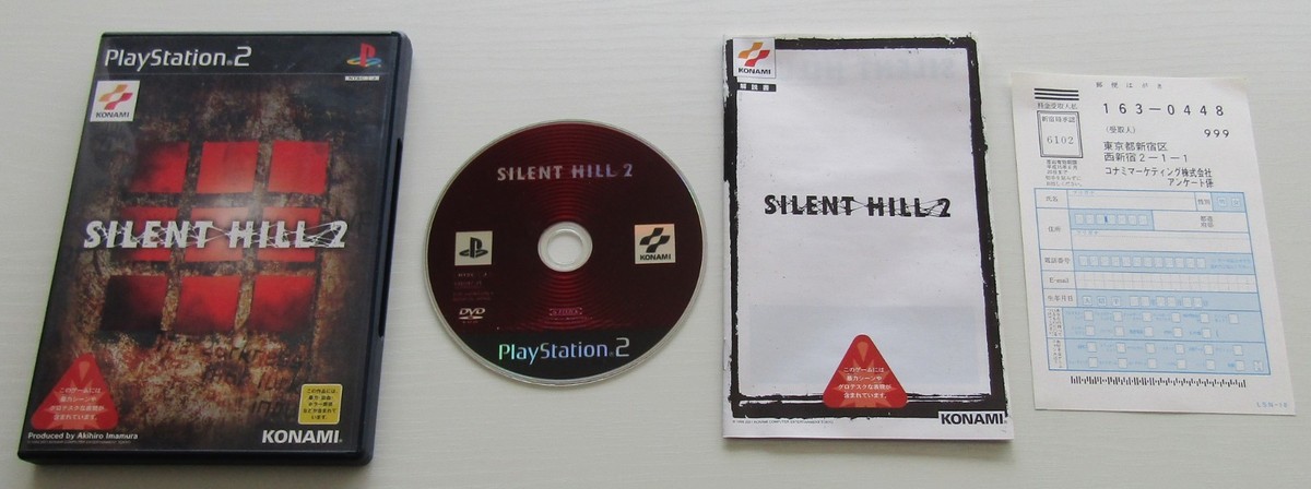Silent Hill PS1 Silent Hill 2 3 4 PS2 Japan import Horror Konami