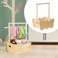 Storage Basket Gift Basket Party Toy Holder Wooden Baby Shower Crate Closet