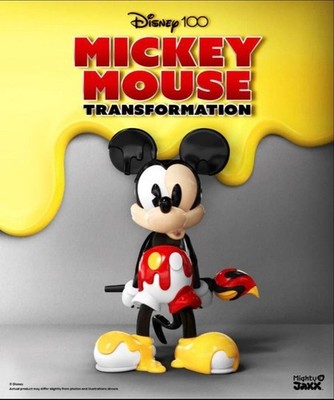 Mighty Jaxx Disney Mickey Mouse Transformation Figure 100th Anniversary Toy
