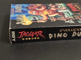 Evolution: Dino Dudes for Atari Jaguar Authentic Cartridge & Box Tested & Works!