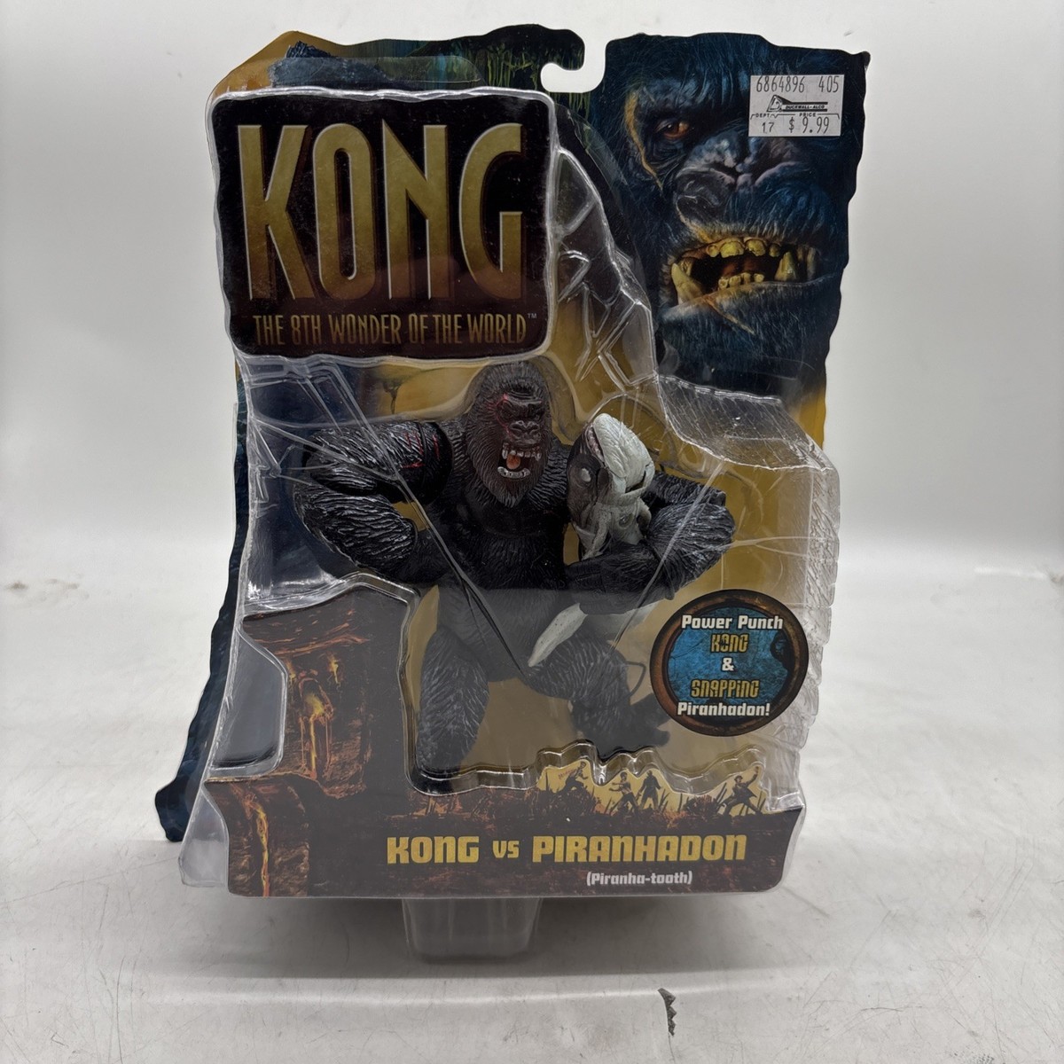 King Kong VS Piranhadon Action Figure Toy Playmates 2005 8th