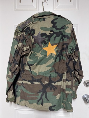 Modified W/Louis Vuitton Patches US ARMY MedRegular FIELD JACKET Hip Vibe - Picture 9 of 18