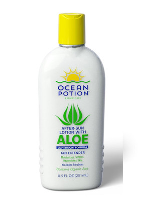 Ocean Potion After Sun Lotion with Aloe Vera, Hydrating Moisturizing Body Lotion