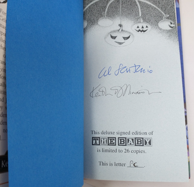 THE BABY by Al Sarrantonio Signed series Case HC DJ Limited