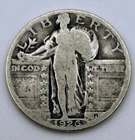 1926 Standing Liberty Quarter 90% Silver 25C 25 Cents Philadelphia Mint