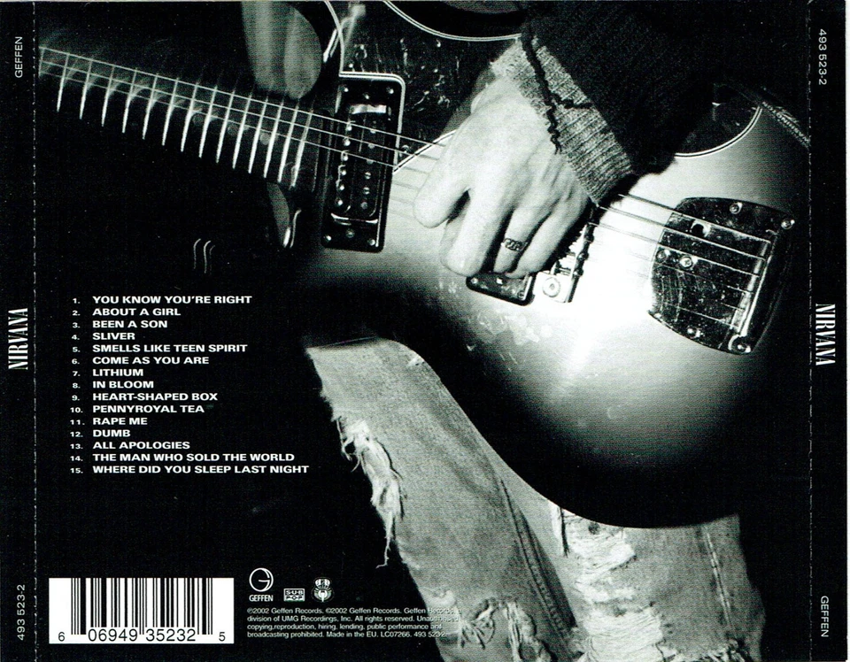 (CD) Nirvana – Nirvana - You Know You're Right, Sliver, Smells Like Teen Spirit - Bild 2 von 2