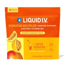 Liquid IV Immune Mango Passion Fruit 0.56 oz., 26 pk.