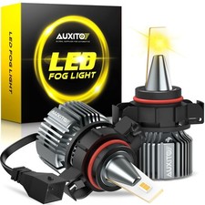 Auxito 5202 H16 Led Fogdriving Light Bulb Foglight Bright Yellow Conversion Eag